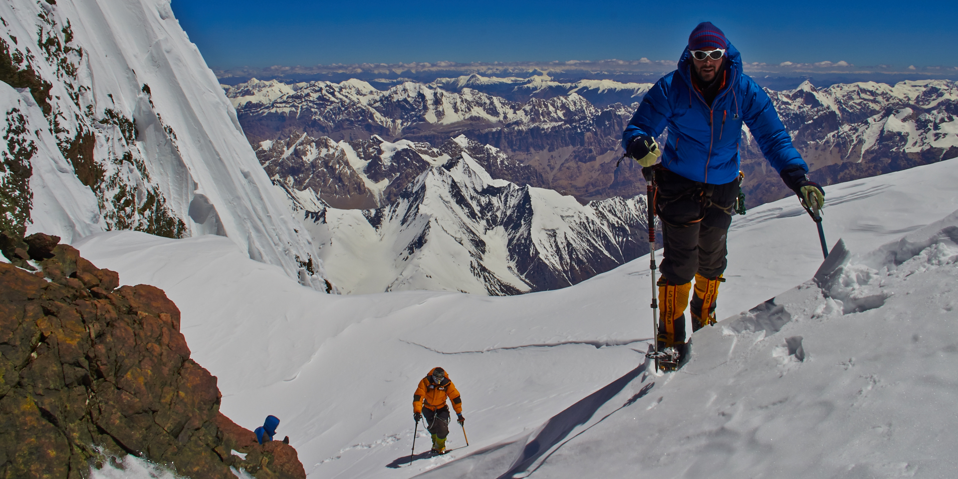 8000m mountaineering at Broad Peak, ascent 2014 with Felix Berg